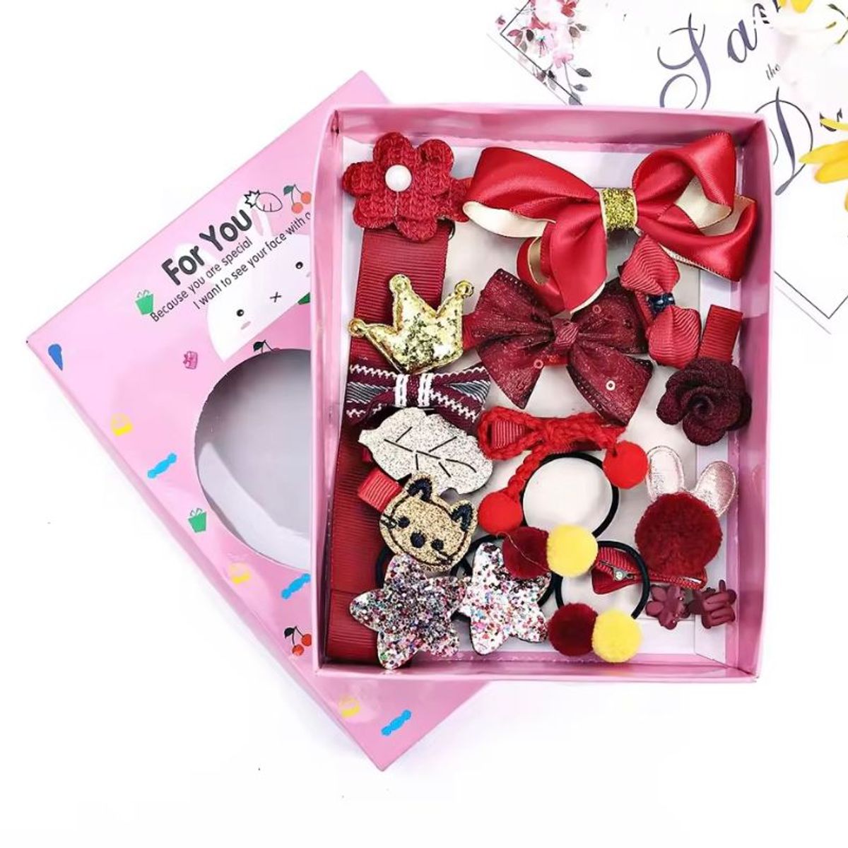 GENERICO - Caja de Accesorios para el Cabello