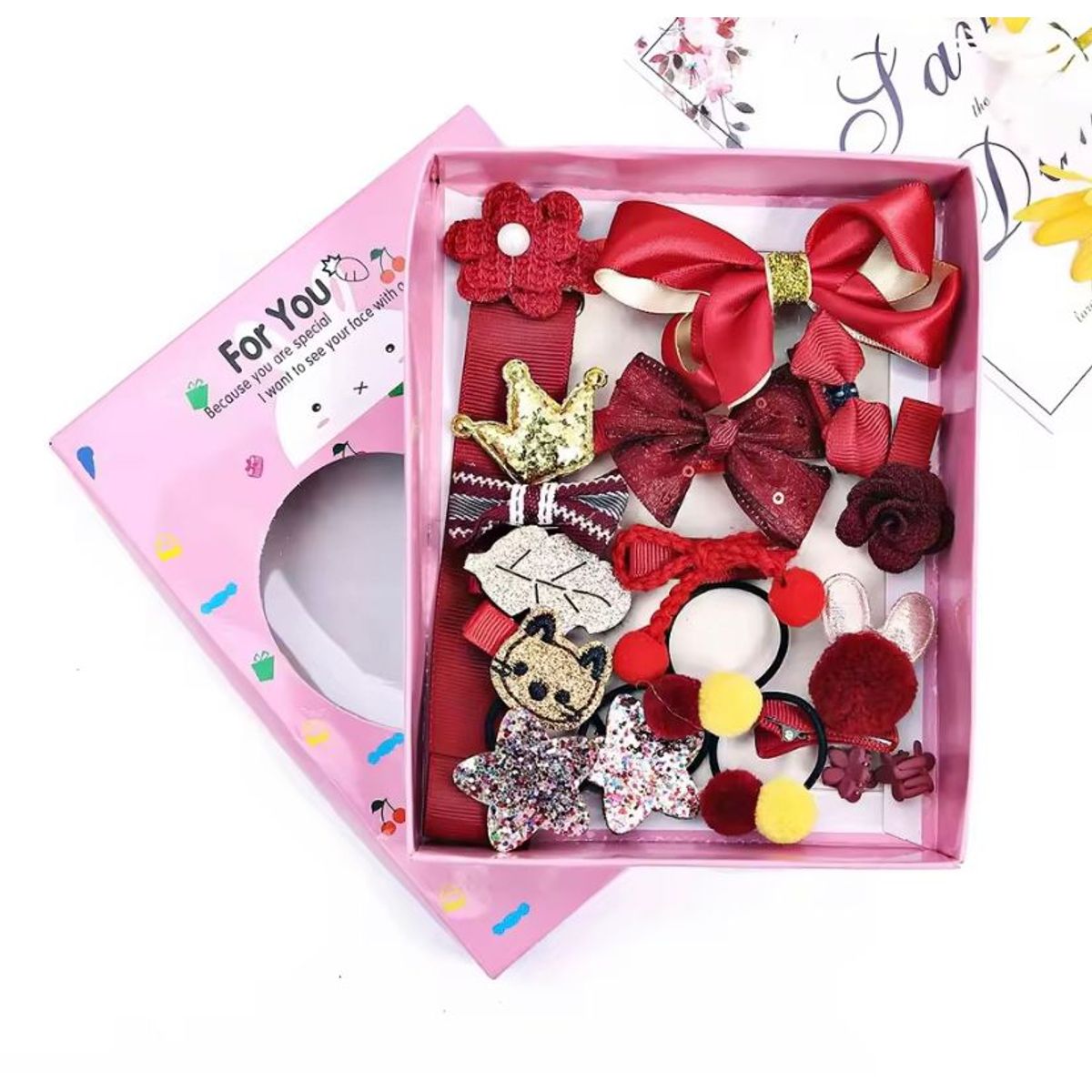 GENERICO - Caja de Accesorios para el Cabello