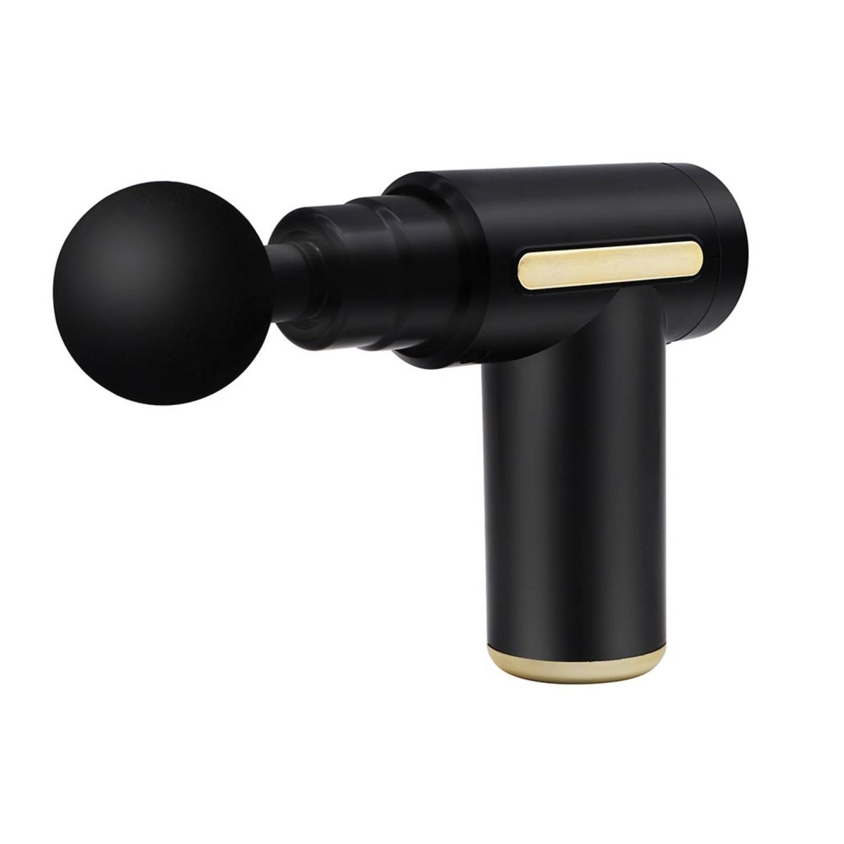 GENERICO - Masajeador Corporal Massage Gun BM1  4 Cabezales 6 Niv Neg