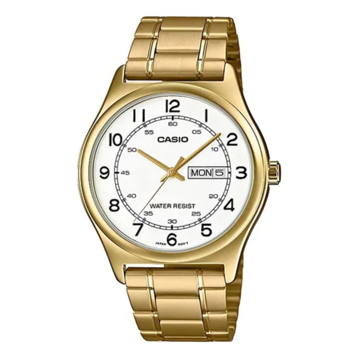 CASIO - Reloj Casio Hombre V006g-7budf Elegante Dorado