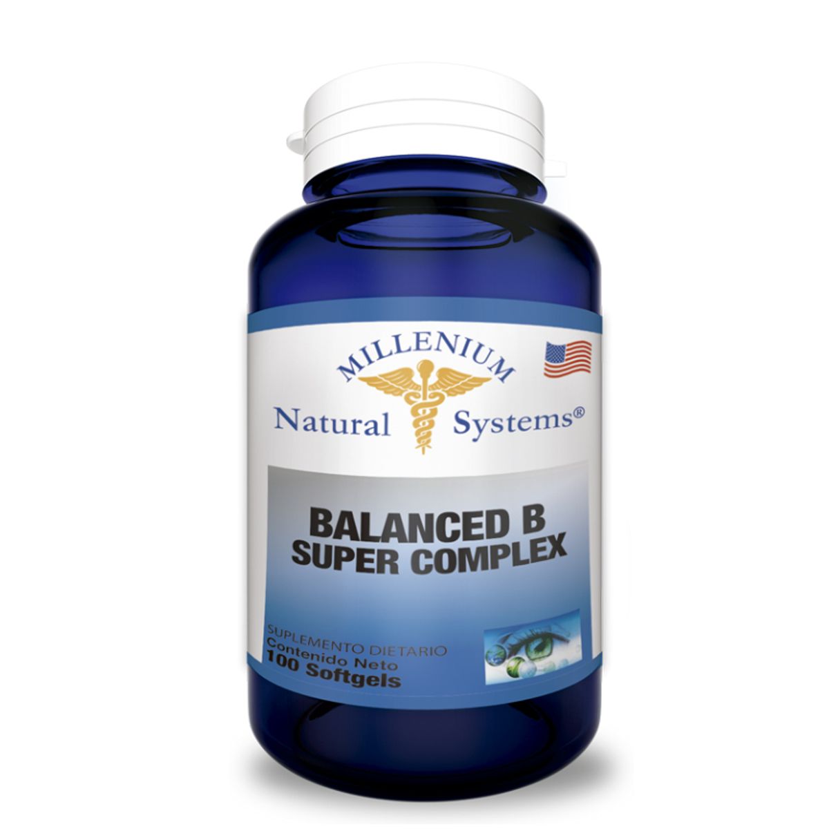 NATURAL SYSTEM - VITAMINAS DEL COMPLEJO B X 100 SOFTGELS/ BALANCED B.