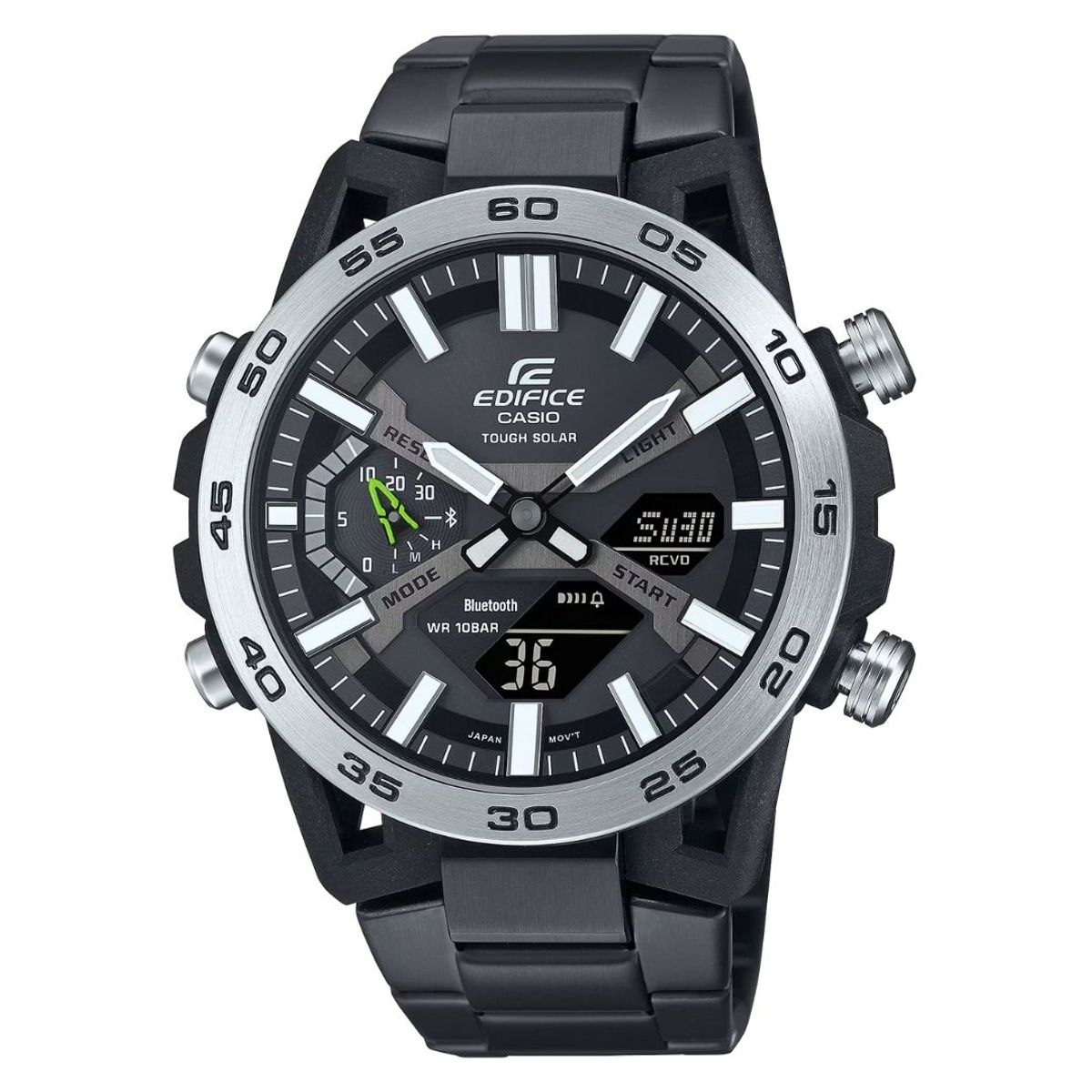 CASIO - Reloj Casio EDIFICE ECB-2000DD-1A Diseño Deportivo