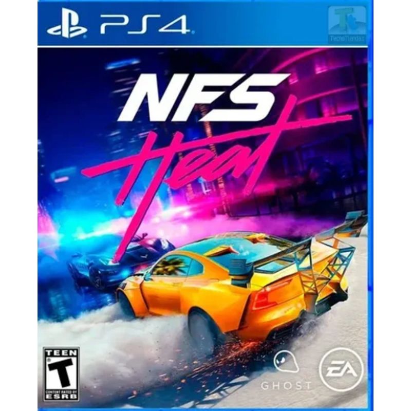 PLAYSTATION - Need for speed heat Playstation 4 Ps4 Físico
