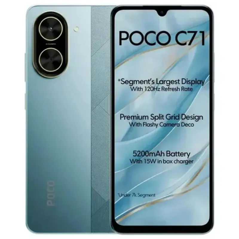 XIAOMI - Celular Poco C71 128gb 4gb Ram Azul