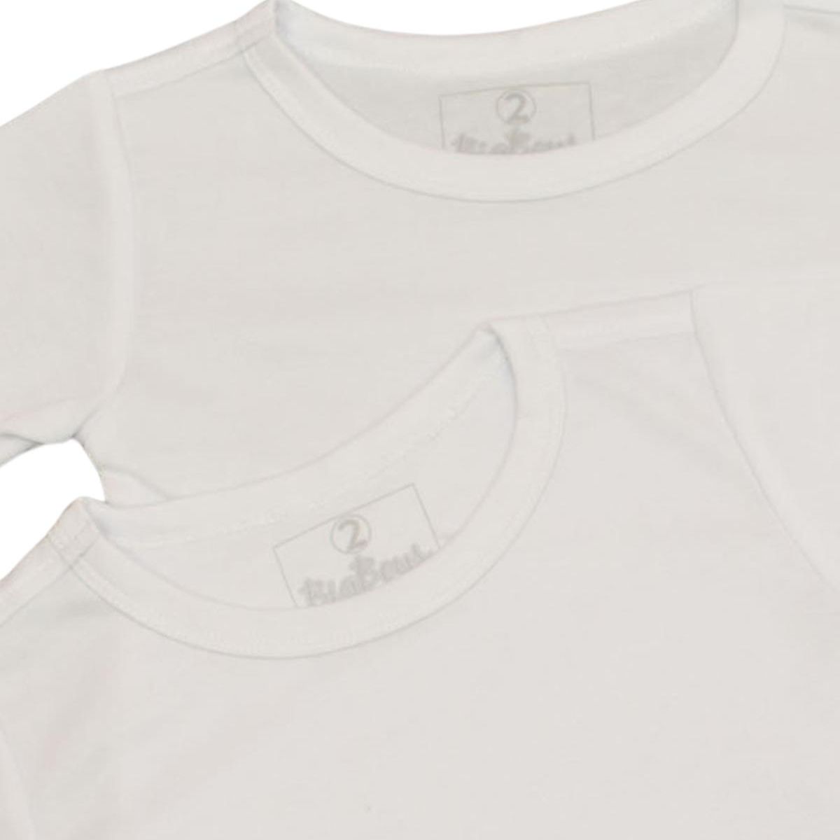 BIGBOYS - Camiseta Pack X2 Blanco Unisex