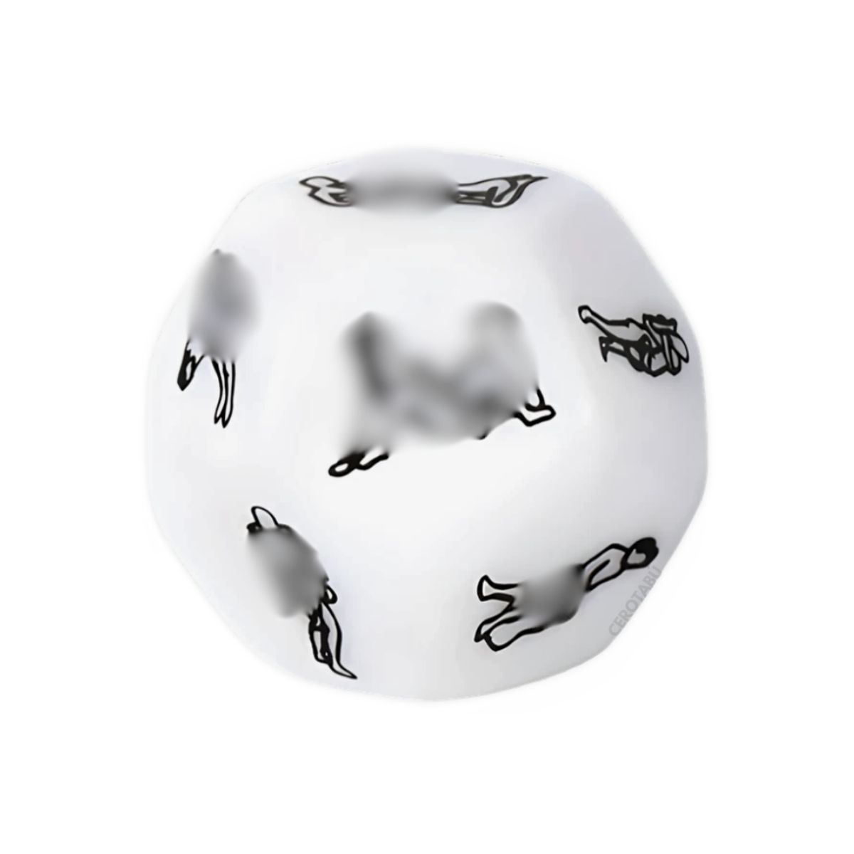 GENERICO - Dado Erótico 12 Posiciones Juego De Mesa Adultos Parejas