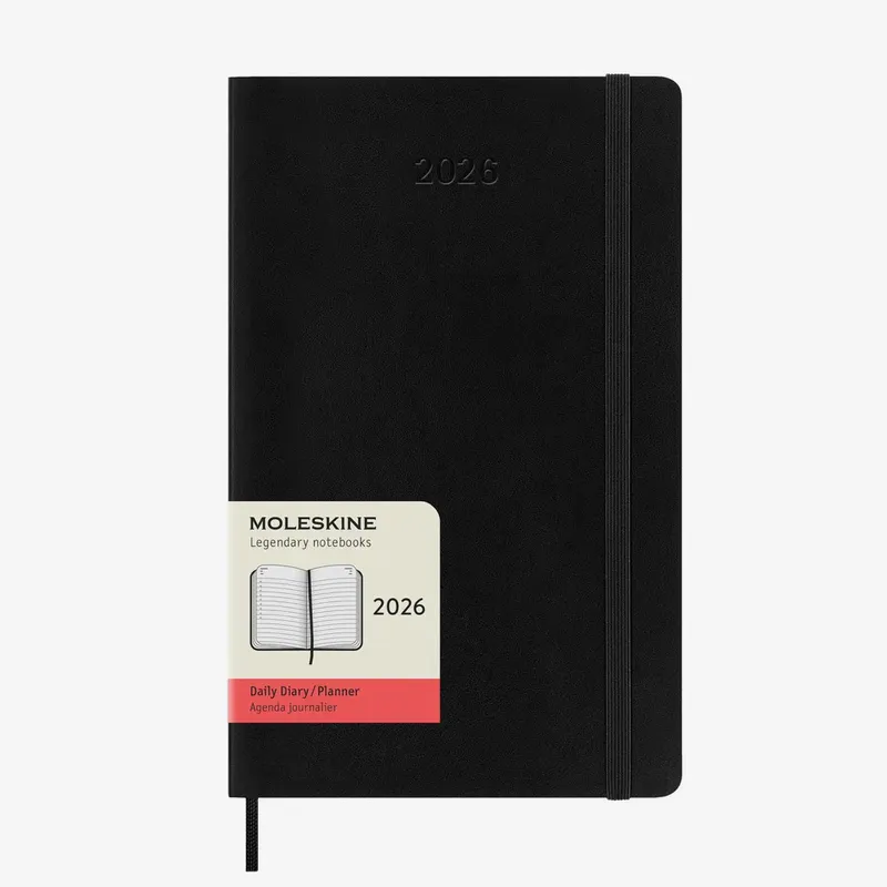 MOLESKINE - Agenda 2026 Gde Diaria Ne Sc