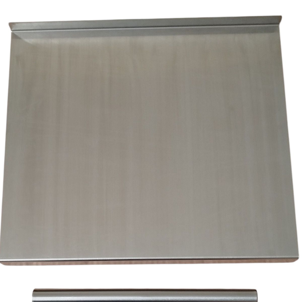 GENERICO - Tabla De Picar Alimentos Grande Acero Inoxidable 304 + Rodillo