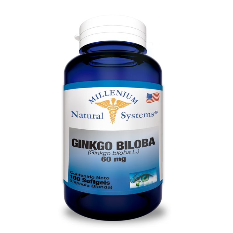 NATURAL SYSTEM - GINKGO BILOBA SUPLEMENTO X 100 SOFTGELS