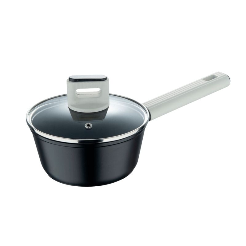 BERGNER - Cacerola con Tapa Aluminio 16 cm Forjado Inducción Lines - Bergner