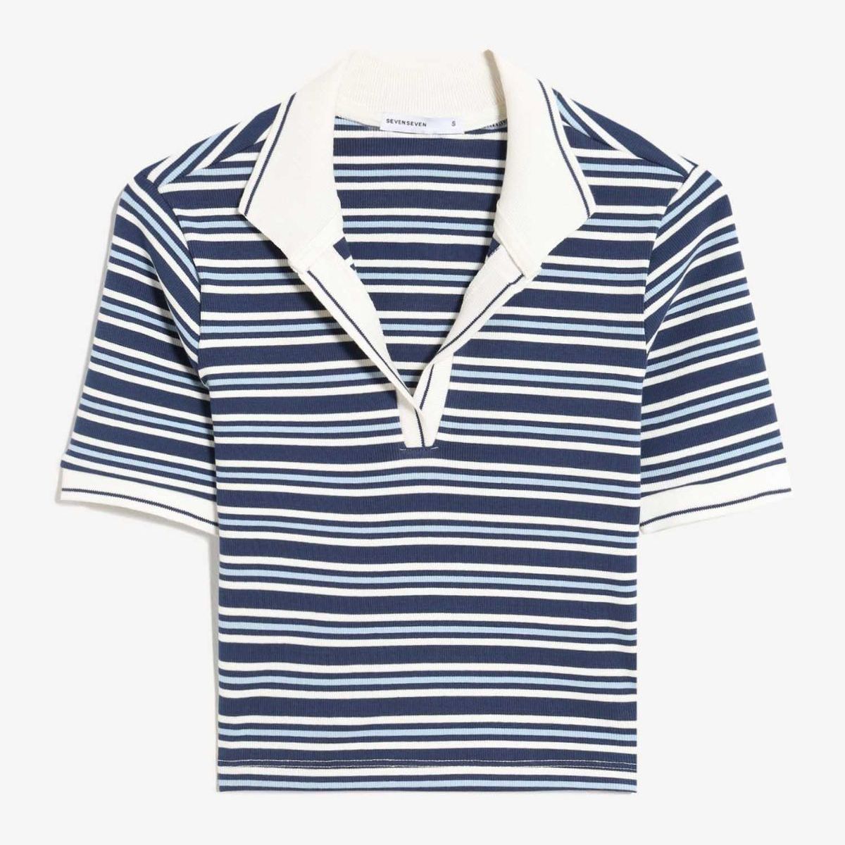 SEVEN SEVEN - Camiseta Para Mujer Manga Corta Moda Color Azul Marca Seven Seven #28096488