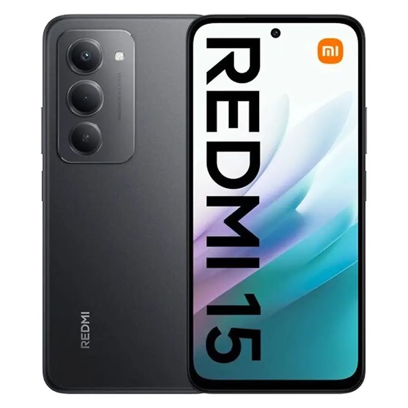 XIAOMI - Celular Xiaomi Redmi 15 128GB 6GB RAM Ampliable a 12GB Negro