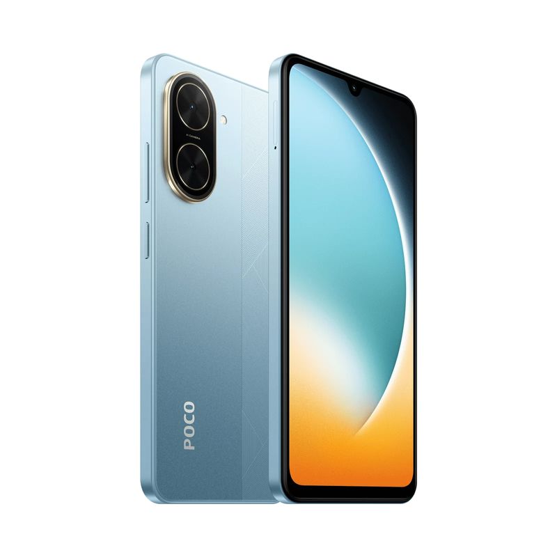 Celular Xiaomi POCO C71 128GB 4GB Ampliable a 8GB RAM Azul XIAOMI