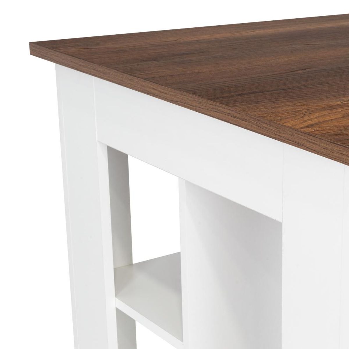 RTA DESIGN - Barra de Cocina Cala Blanco y Cobre con Amplia Supeicie En La Mesa