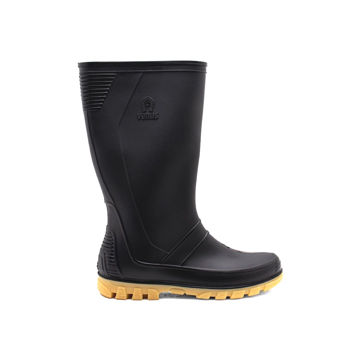 VENUS - Botas de Caucho Marca Venus Andina Color Negro Unisex