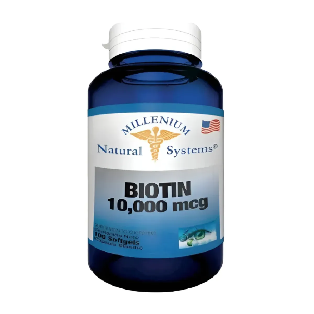 NATURAL SYSTEM - SUPLEMENTO BIOTINA X 100 UNIDADES