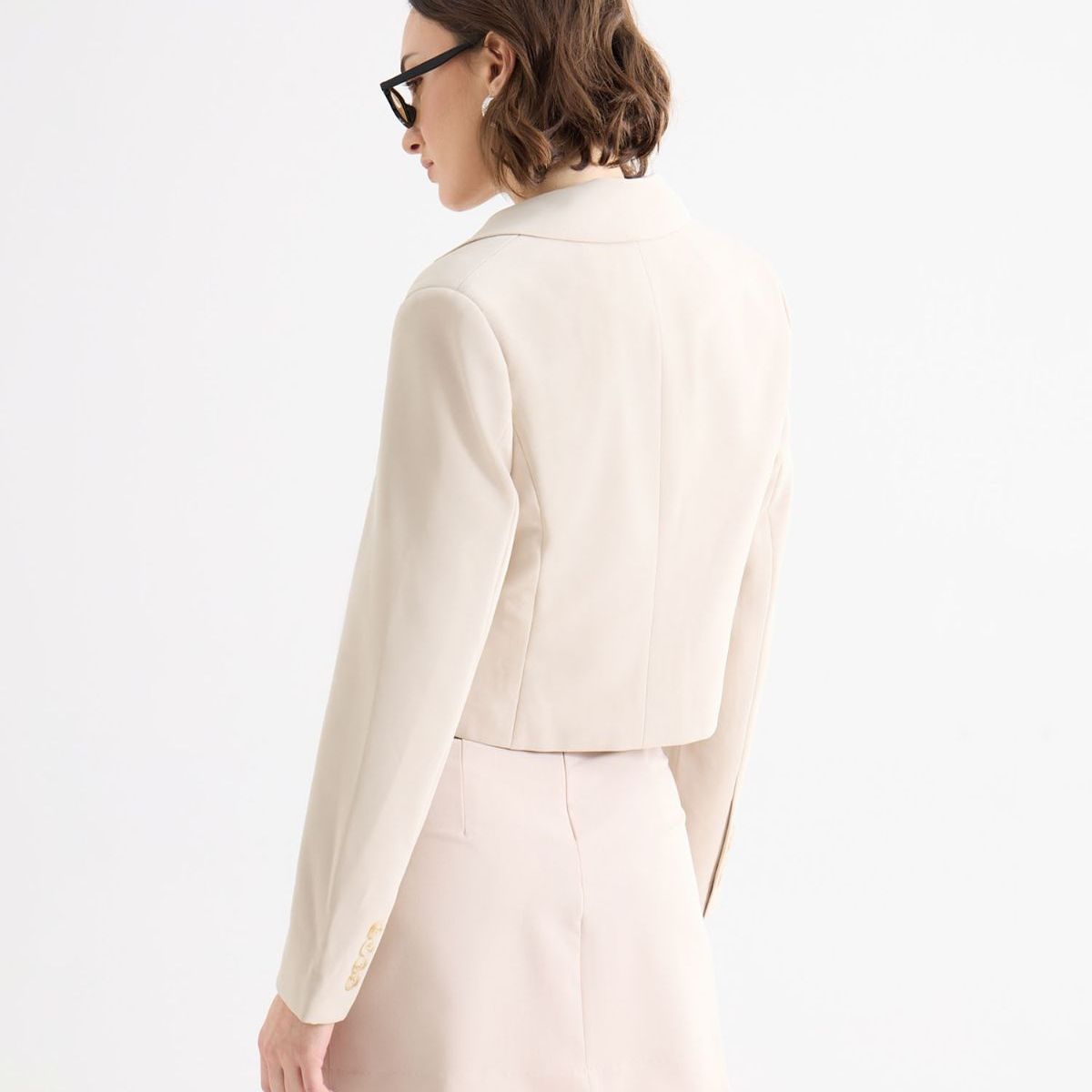 SEVEN SEVEN - Blazer Para Mujer  Color Crema Marca Seven Seven #28400057