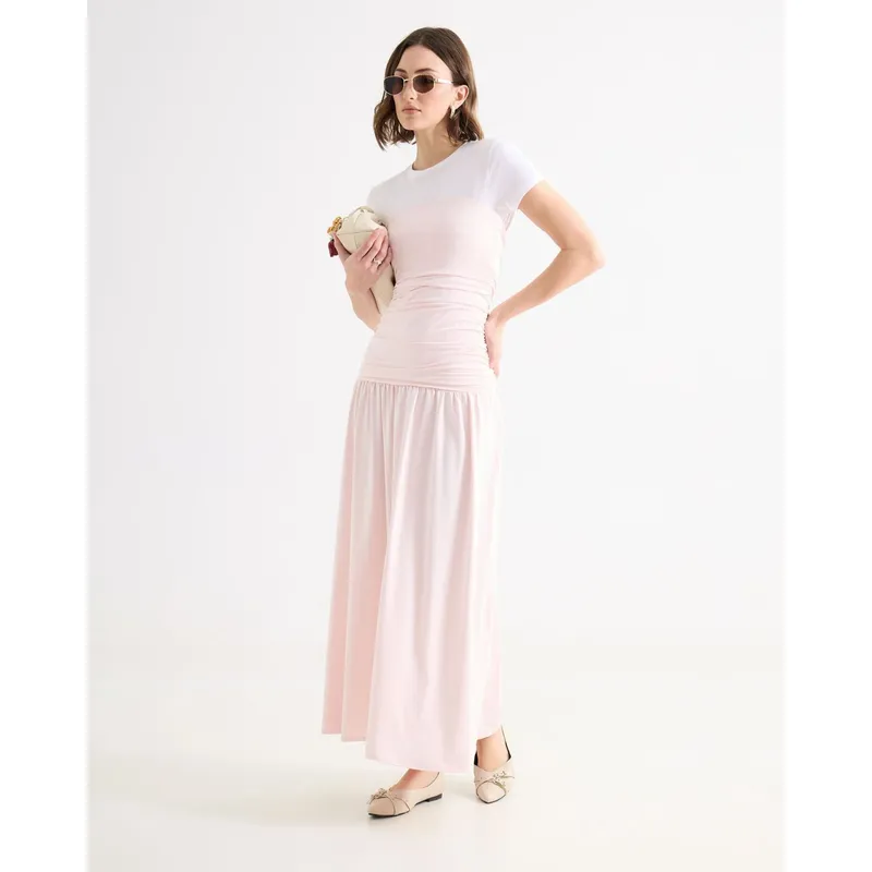 SEVEN SEVEN - Vestido Para Mujer M/Sisa Largo Color Rosado Marca Seven Seven #28171483