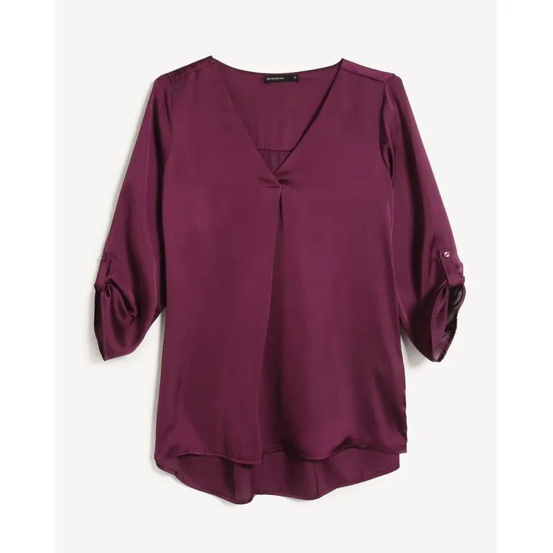 SEVEN SEVEN - Blusa Para Mujer Manga 3/4 Color Vino Marca Seven Seven #28124090