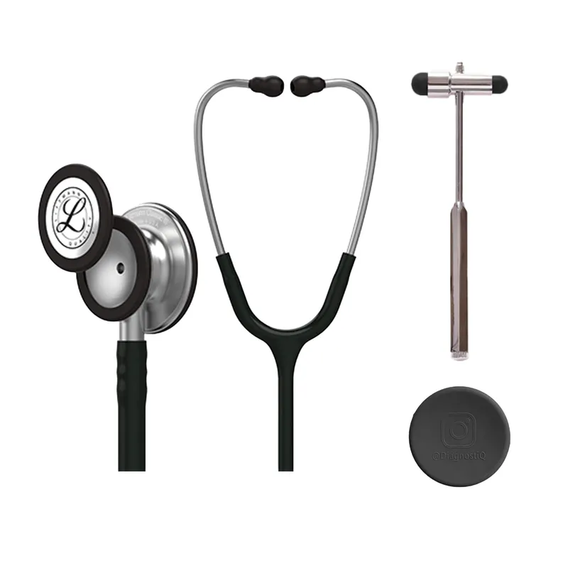 LITTMANN - Fonendoscopio Littmann Classic Iii Black 5620 + Martillo Gmd