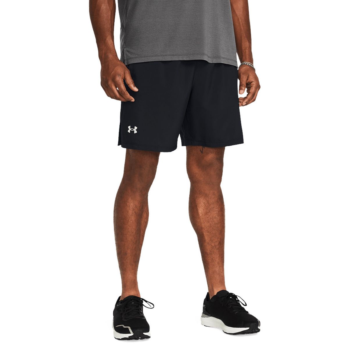 UNDER ARMOUR - Pantaloneta Under Armour Lau-Nch 7-Negro