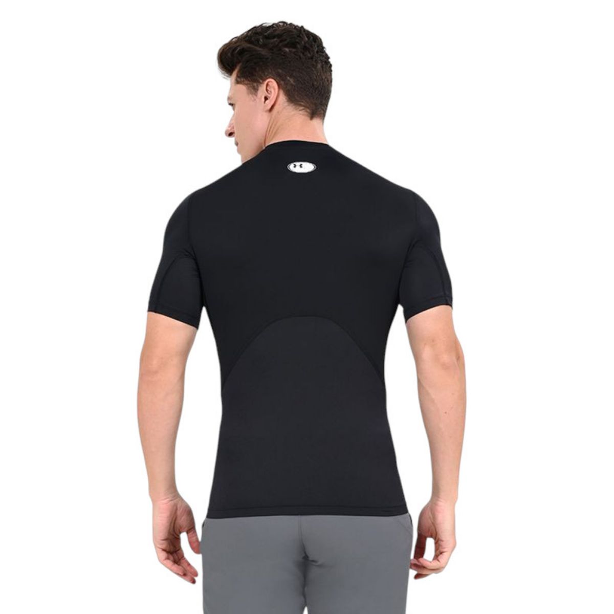 UNDER ARMOUR - Camiseta Under Armour Hg Compression-Negro