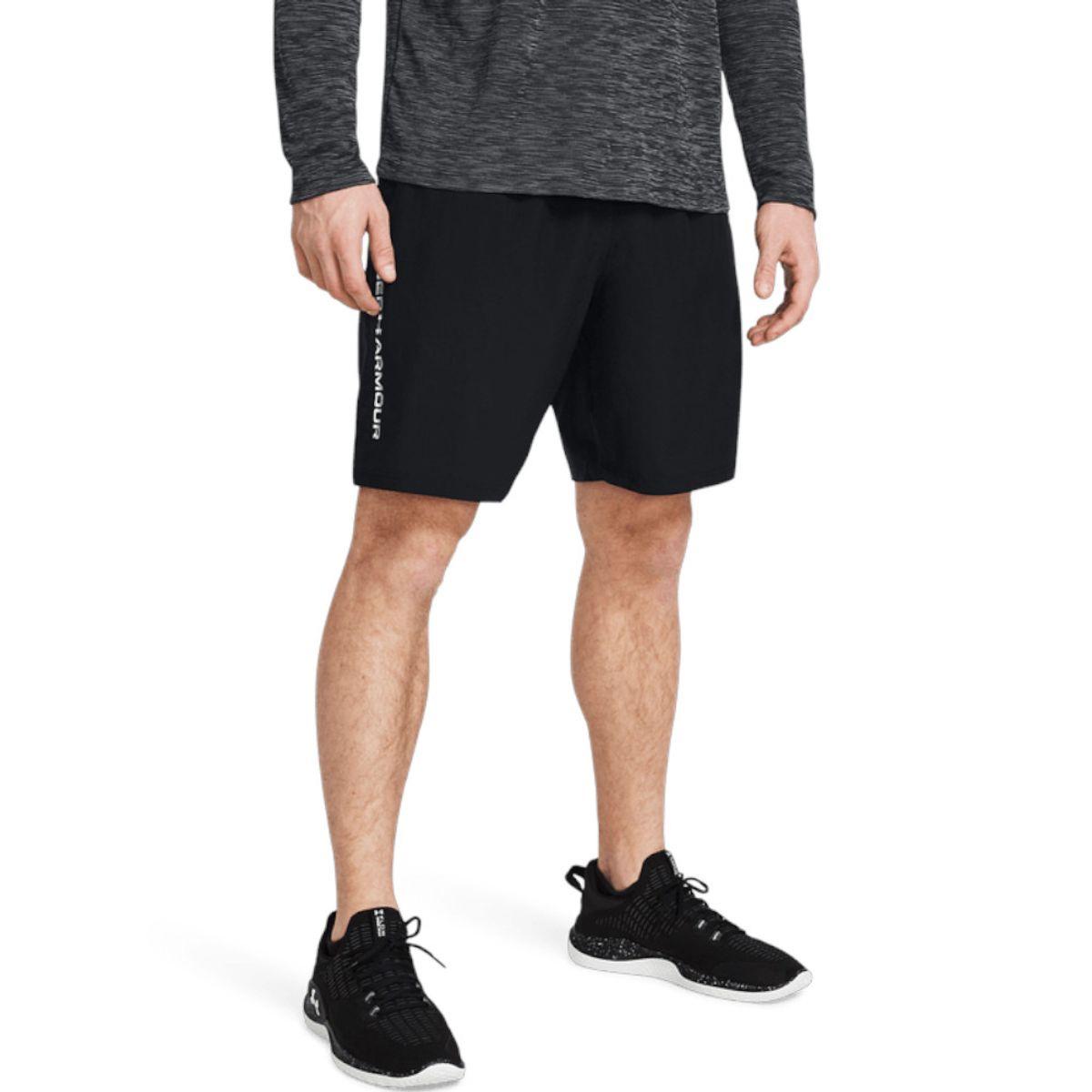 UNDER ARMOUR - Pantaloneta Under Armour Woven Wdmk Hombre-Negro