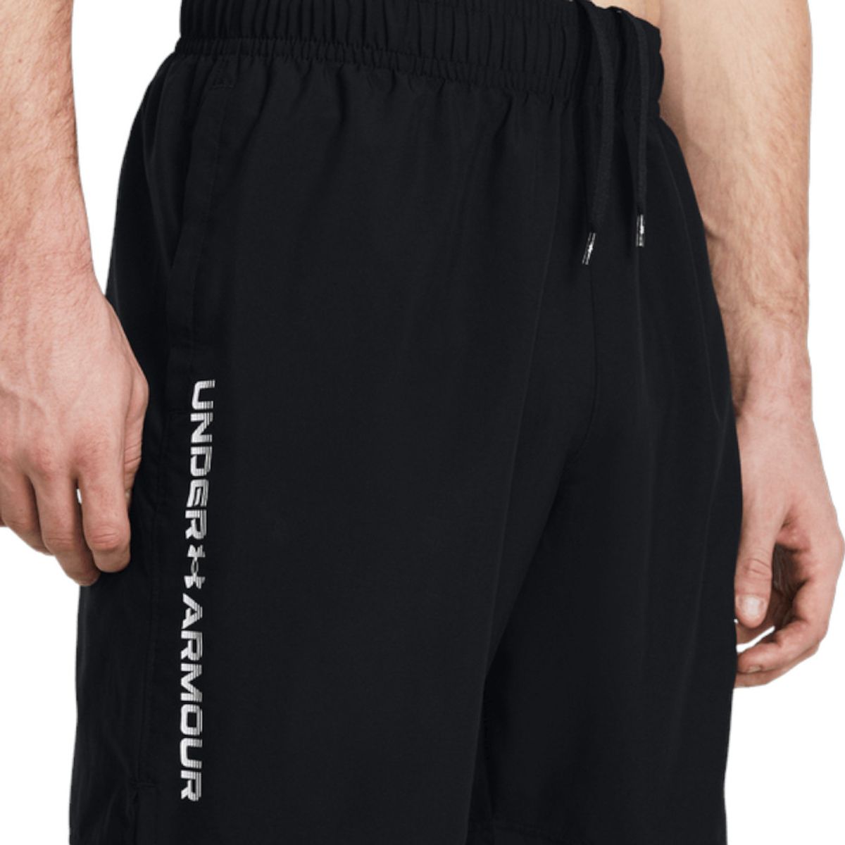 UNDER ARMOUR - Pantaloneta Under Armour Woven Wdmk Hombre-Negro