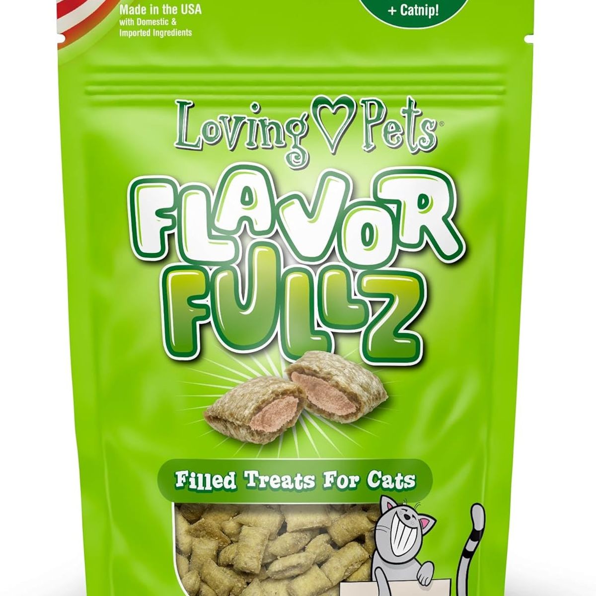 CATLIKE - Flavorfullz Cat Snack - Pollo Y Catnip 3 Oz