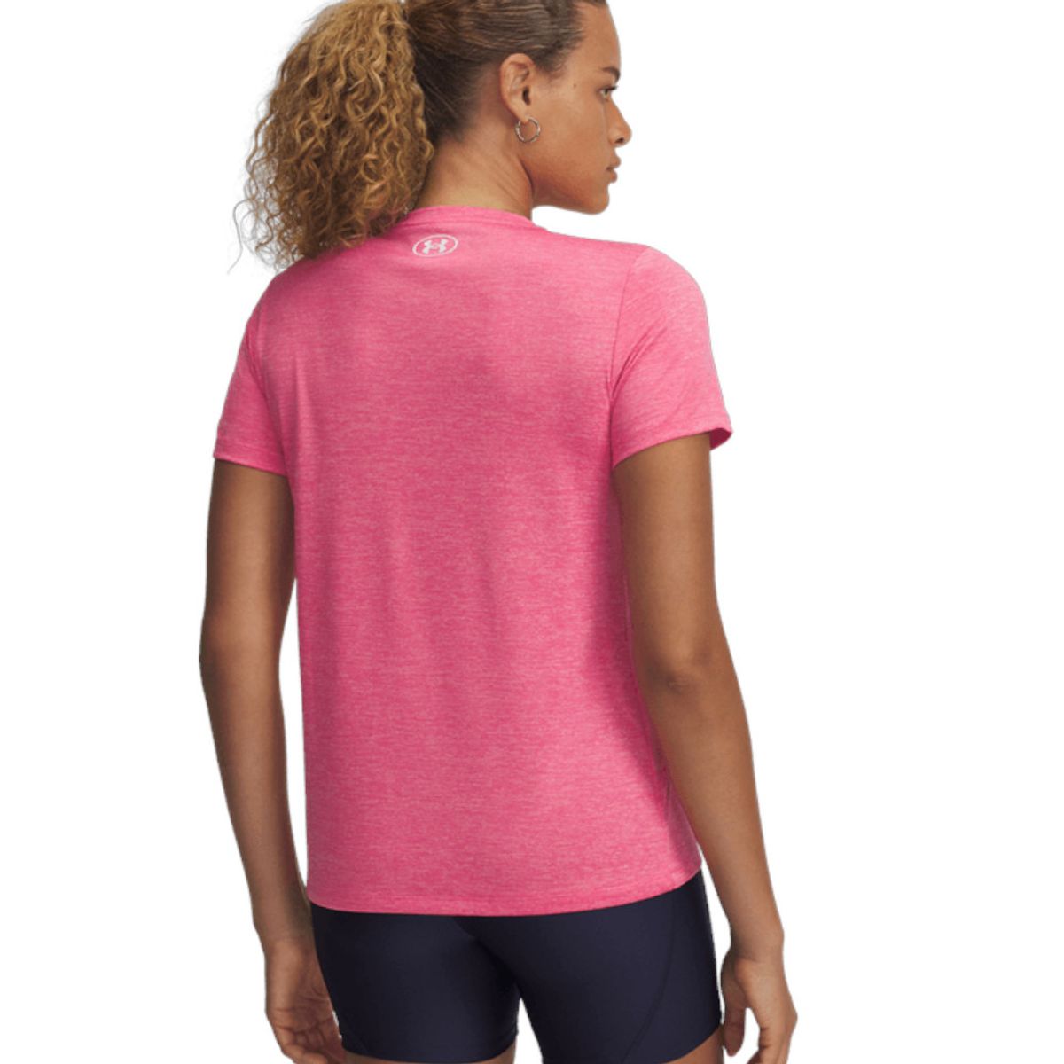 UNDER ARMOUR - Camiseta Under Armour Tech Ssc Twist Mujer-Rosa