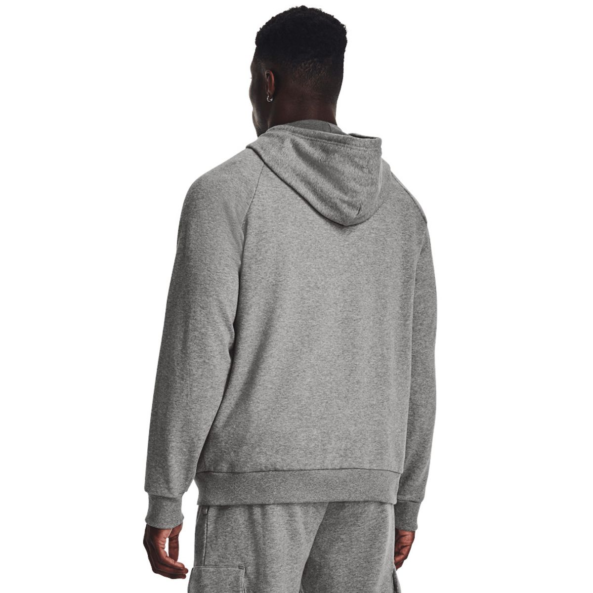 UNDER ARMOUR - Hoodie Under Armour Rival Fleece-Gris