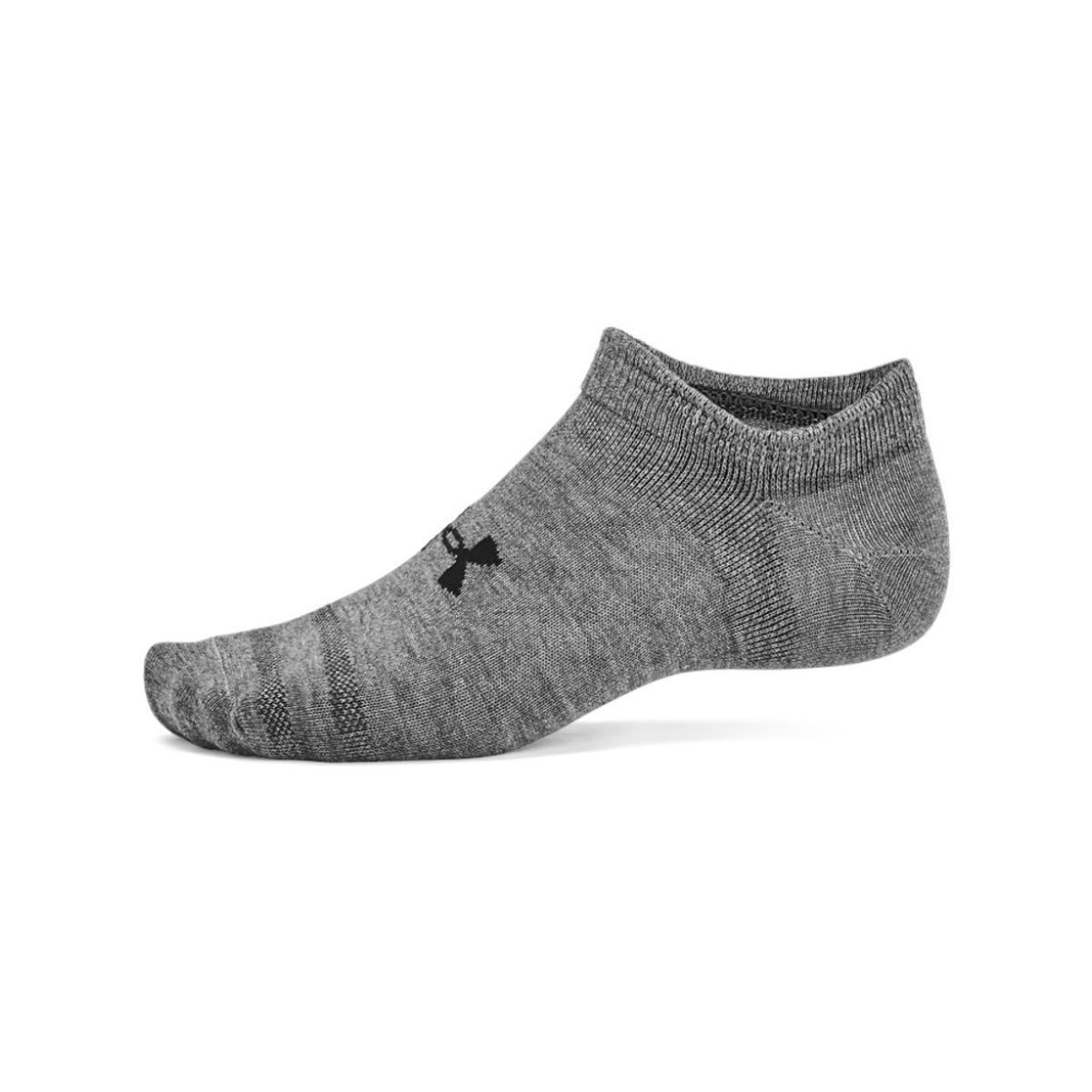 UNDER ARMOUR - Medias Under Armour Essential No Shw 3Pk-Gris/Blanco/Negro