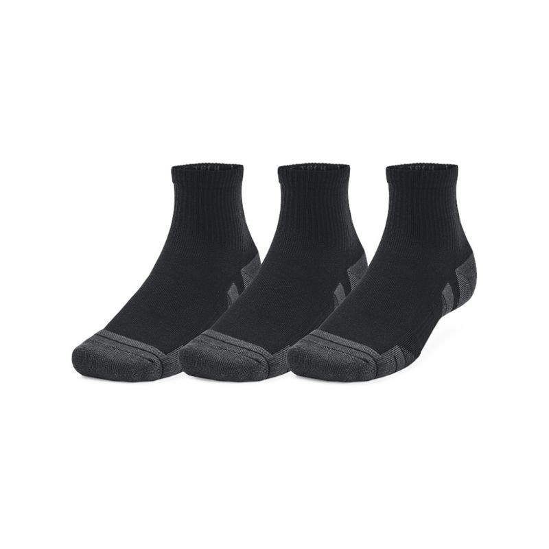 UNDER ARMOUR - Medias Under Armour Prfrmnc Tech 3Pk Qtr -Negro