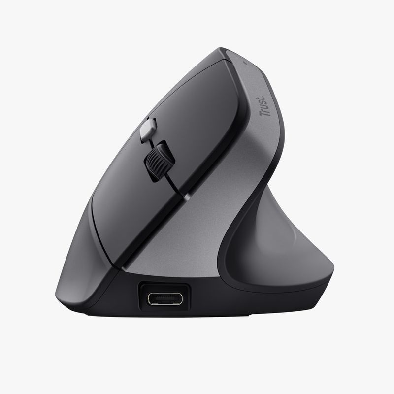 TRUST - Mouse Inalámbrico Ergonómico Trust Bayo Ii Negro 2400dpi