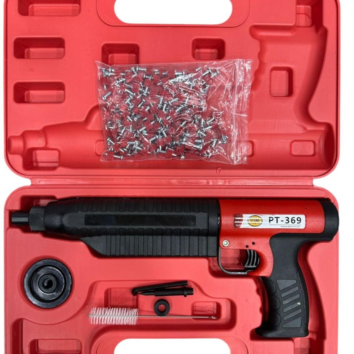 PISTOLANA - Pistola De Fijacion Silenciador Drywall Tiroatiro Panel Yeso