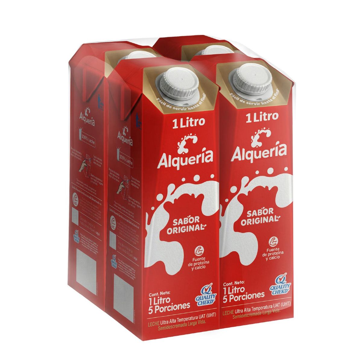 ALQUERIA - Leche Alqueria Sabor Original 8unds X1l C/u