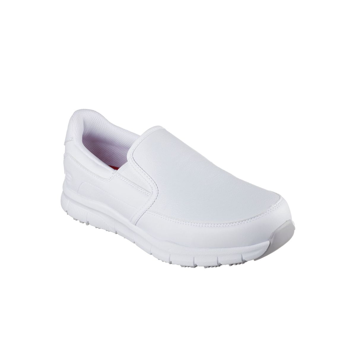 SKECHERS - Zapatos Skechers Work Para Hombre Nampa Relaxed Fit Blanco