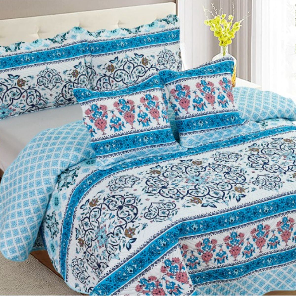 MAJESTIC IMPERIAL - Cubrecama (edredón) Para Cama Doble (140), Majestic 5 Piezas