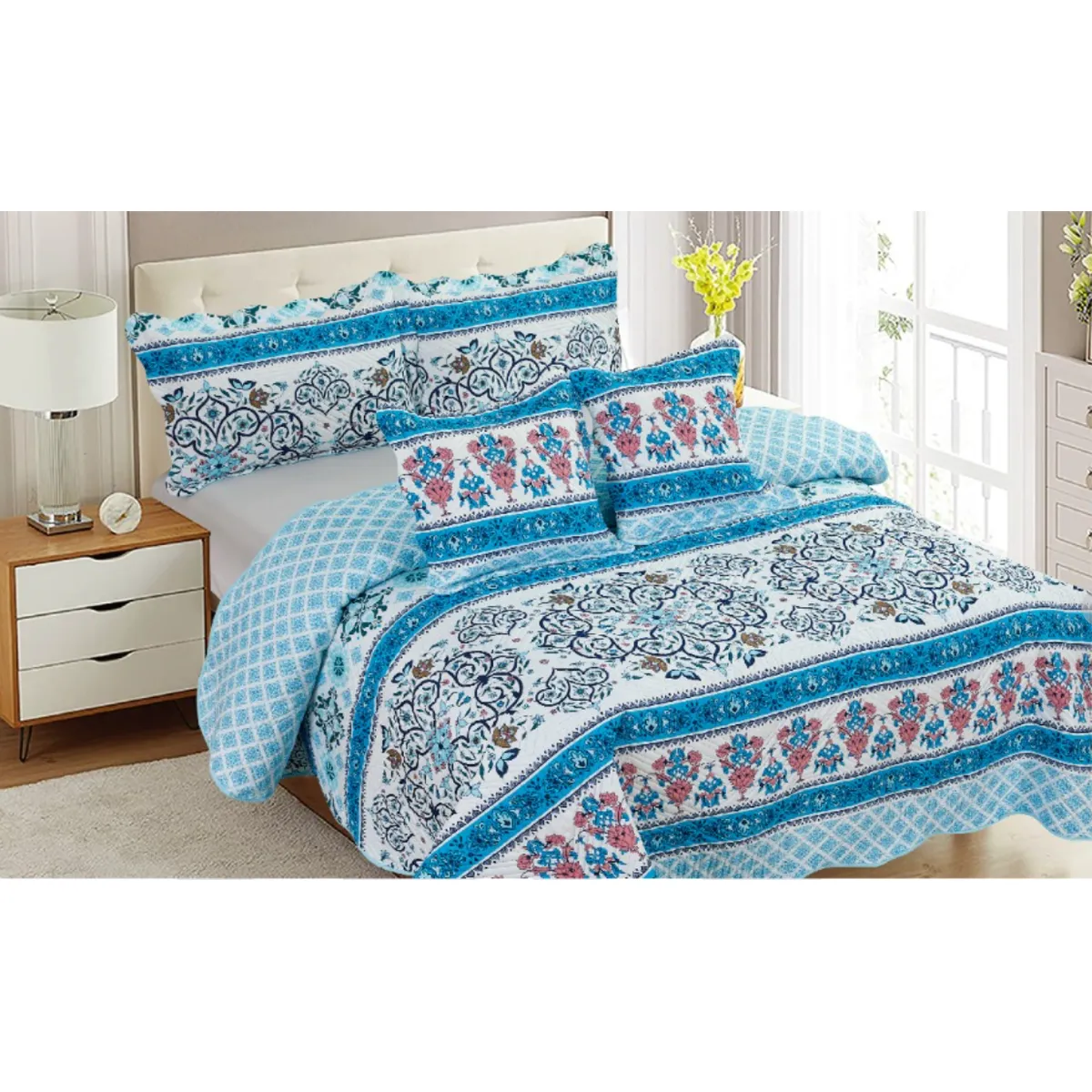 MAJESTIC IMPERIAL - Cubrecama (edredón) Para Cama Doble (140), Majestic 5 Piezas