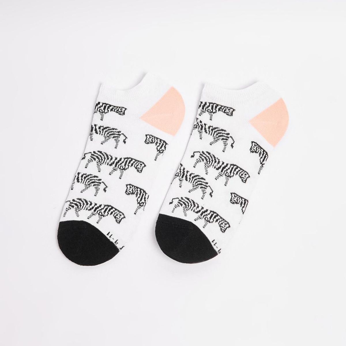 KOAJ - KOAJ Medias tobilleras con diseño en jacquard Mujer