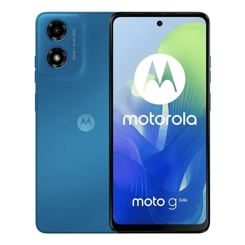 MOTOROLA - Celular Motorola Moto G04s 256 Gb 4gb Ram Azul