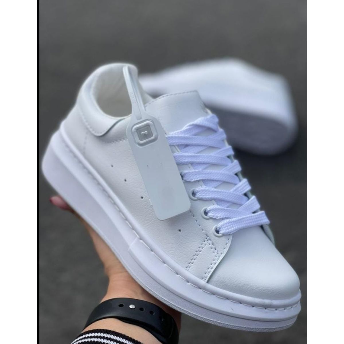 URBAN PLUS - TENIS PARA UNISEX BLANCO