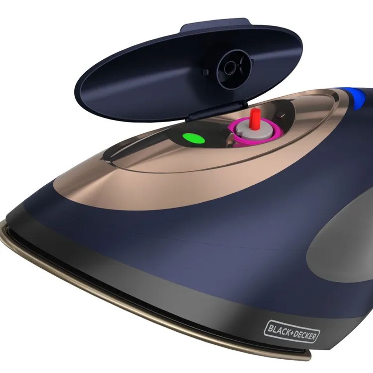 BLACK+DECKER - Plancha de Ropa BLACK+DECKER HGS500 Azul