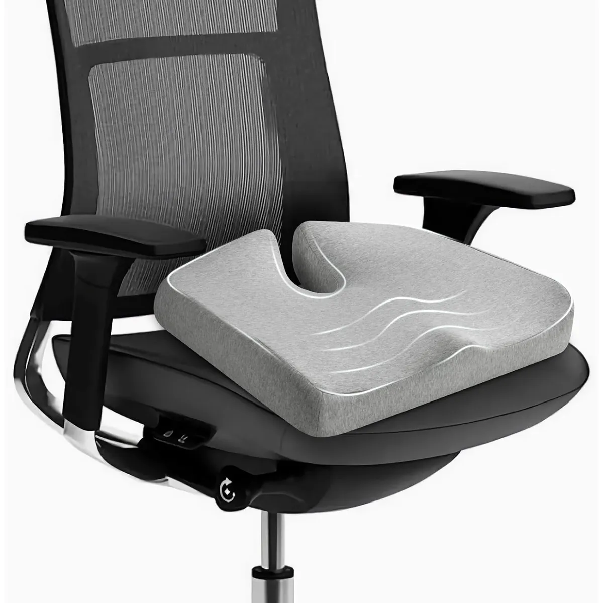 GENERICO - Cojin Ergonomico Para Silla Oficina Alivia Coxis
