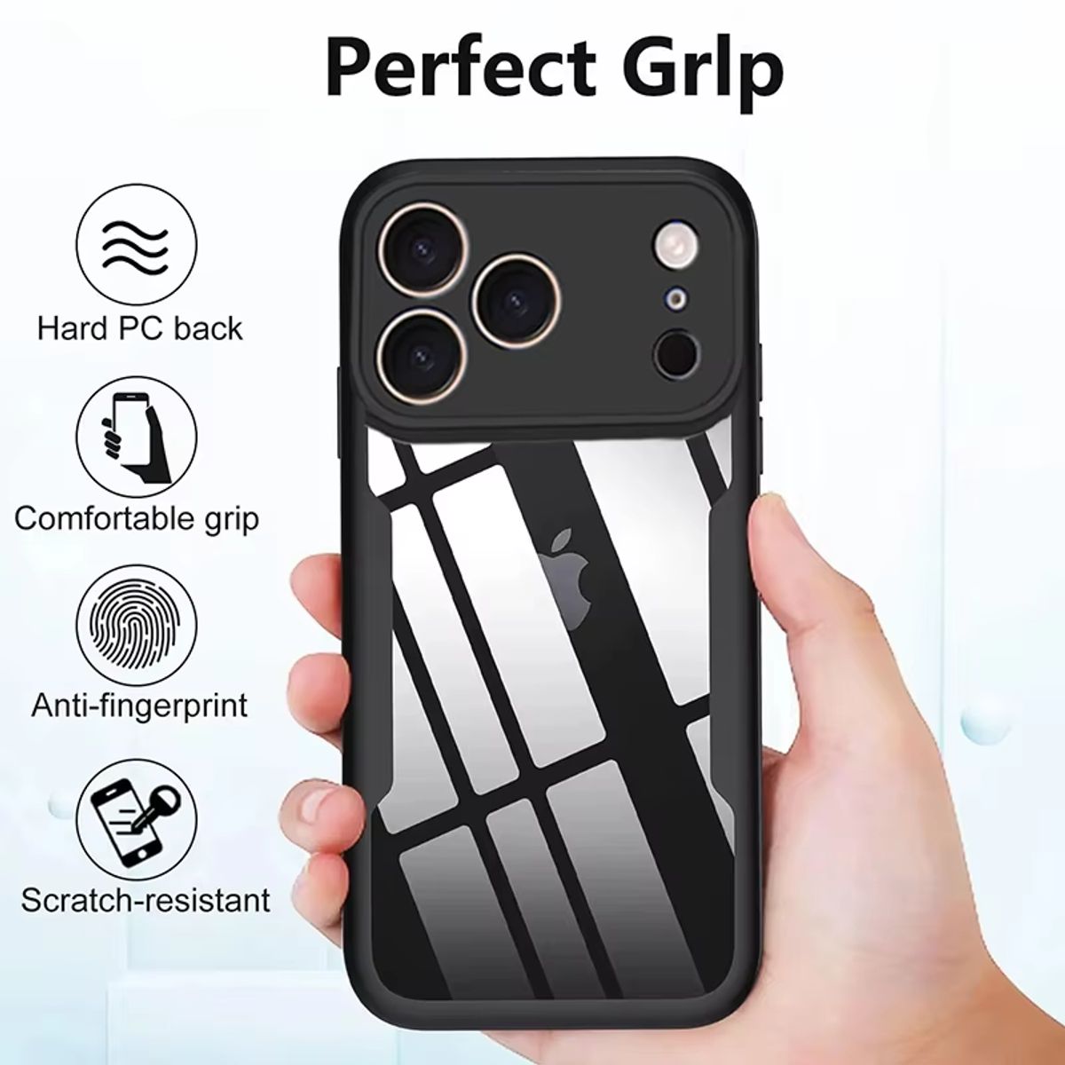 GENERICO - Estuche Protector Case Funda Full 360 Para Iphone 17 Pro Max Rosa