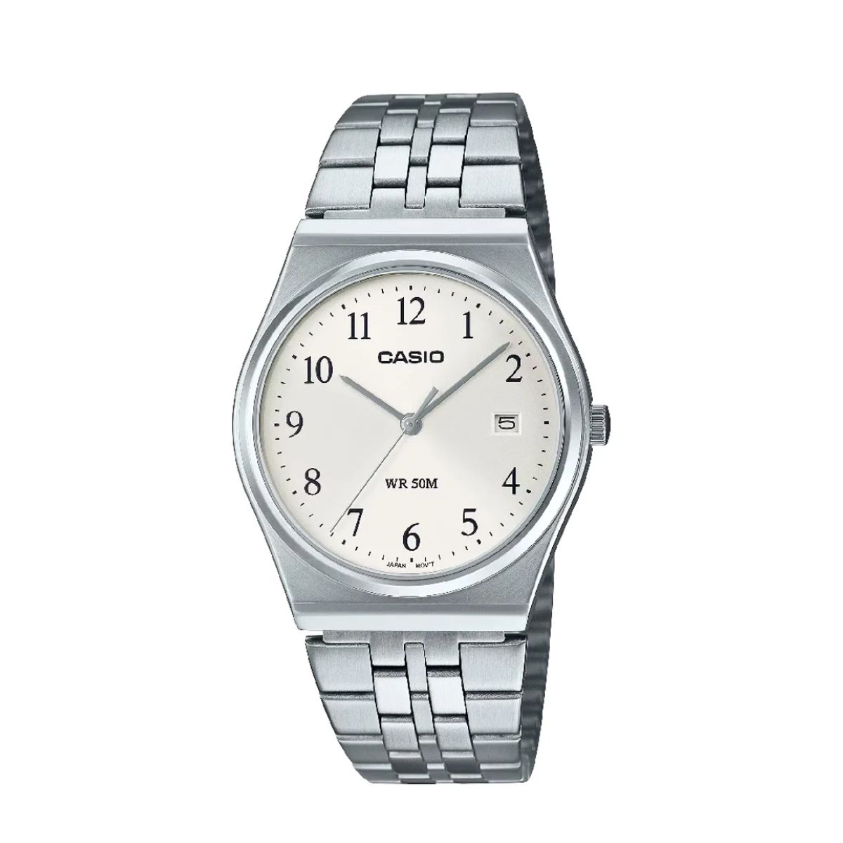 CASIO - Reloj Casio Para Hombre Moderno MTP-B145D-7BVDF Plateado