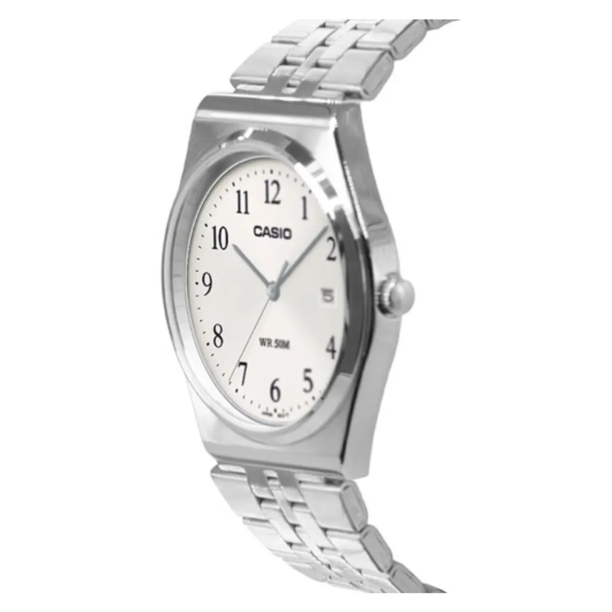 CASIO - Reloj Casio Para Hombre Moderno MTP-B145D-7BVDF Plateado