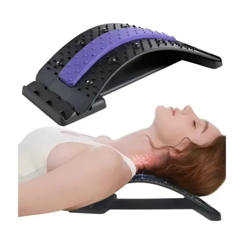 GENERICO - Masajeador Soporte De Espalda Relajación Lumbar Alivio Dolor