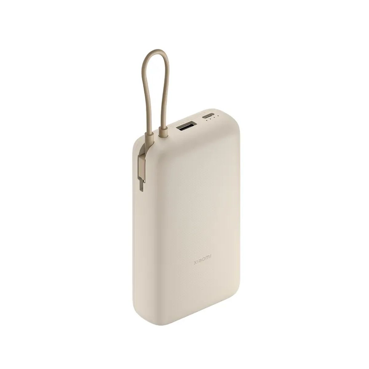 XIAOMI - Batería Power Bank Carga Rápida de 33w Capacidad de 20000mAh Con Cable Beige