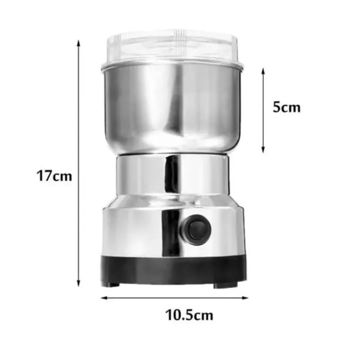 GENERICO - Molinillo Eléctrico para Café Especias y Semillas  Acero Inoxidable